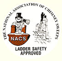 national association chimney sweeps ladder safety approved